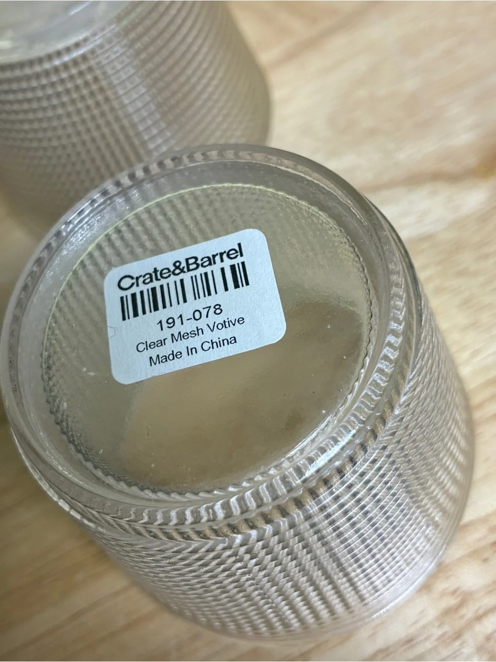 Crate&Barrel no issues